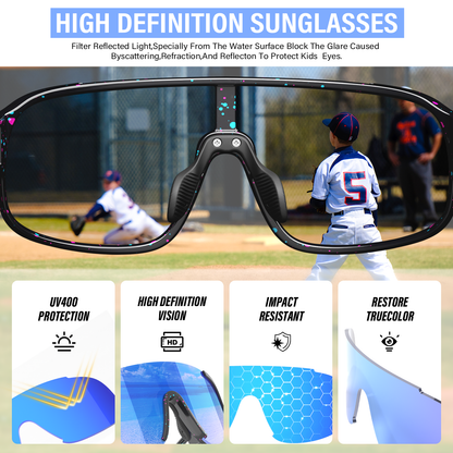 Cyclists wearing Cycling Sport Sunglasses during outdoor rides and mountain biking adventures